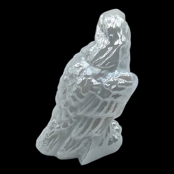 Boyds Glass Bernie the Eagle Figurine 1992 Columbus White Carnival - B465 - Picture 12 of 13